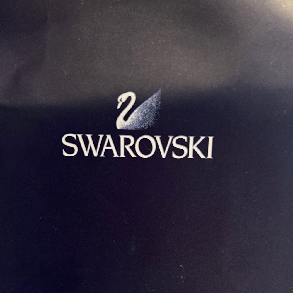BRAND NEW UNWORN Swarovski Silver jeweled earrings